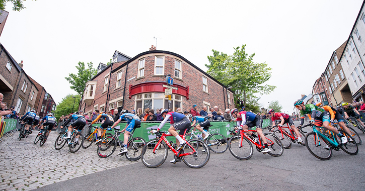 OVO Tour Series Cycling in Durham City